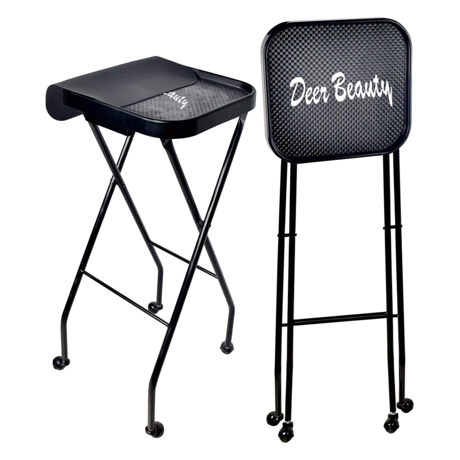 ServiceTray-PremiumAdvanced Salon Folding Trolley-Senior Salon Trolley-Advanced Salon Folding Trolley-Portable Wheelbarrow-The Salon Cart Is Folded For Storage-Multifunctional Advanced Folding Trolley: Beauty