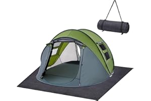 BREENHILL Camping Tent Carpet Mat,Waterproof Inside/Outside Tent Rug,Protective Waterproof Liner Keeps You Warm & Dry, Outdoor Camping Floor Rug Accessory,Soft & Comfortable, Trimmable Material