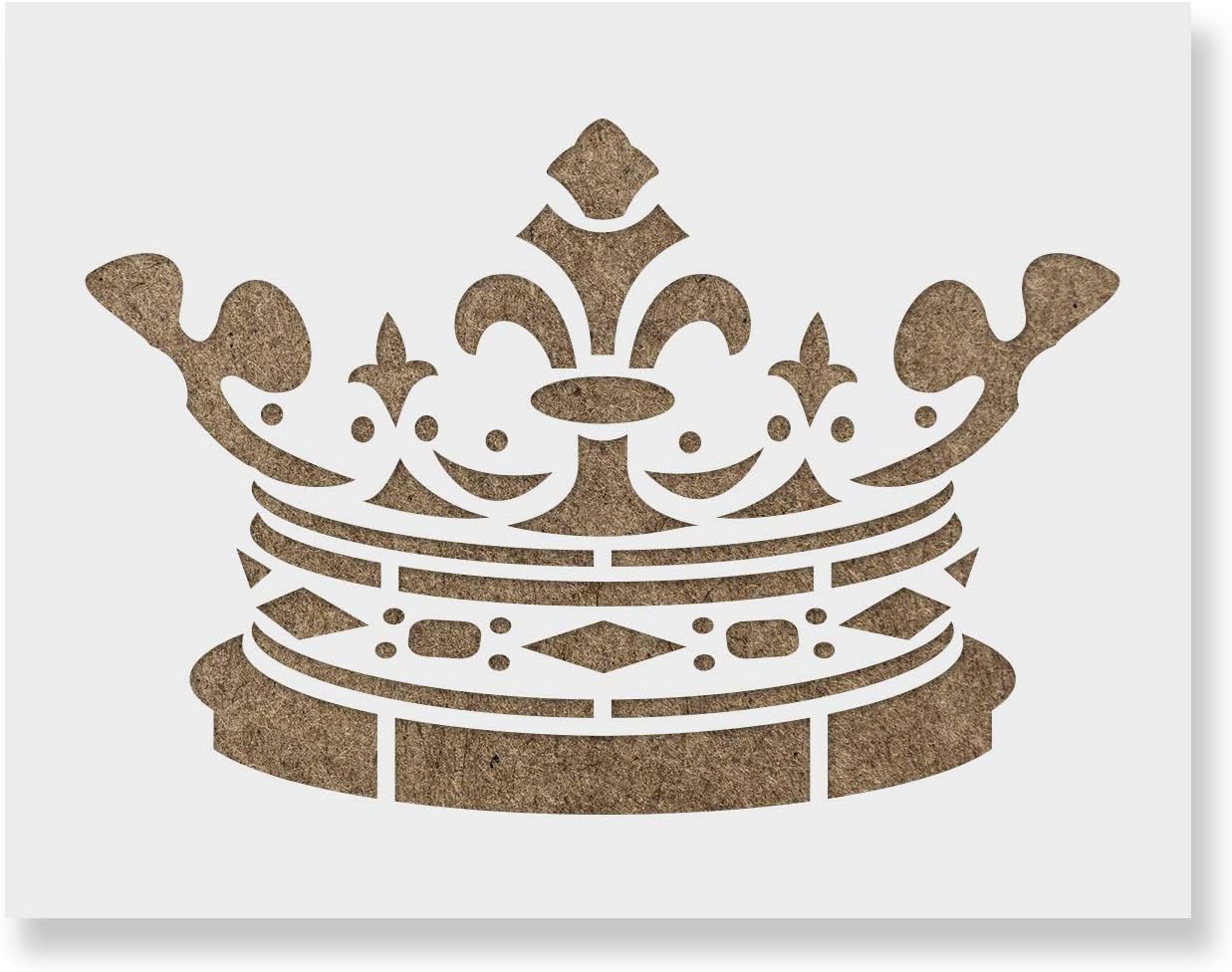 King Crown Stencil Reusable Stencils for Painting