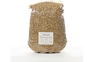 SHOWROOM COFFEE Ethiopia Unroasted Specialty Green Coffee Beans - Single Origin 100% Arabica - Bulk Wholesale Pricing (10 Pound Bag /4.5kg)
