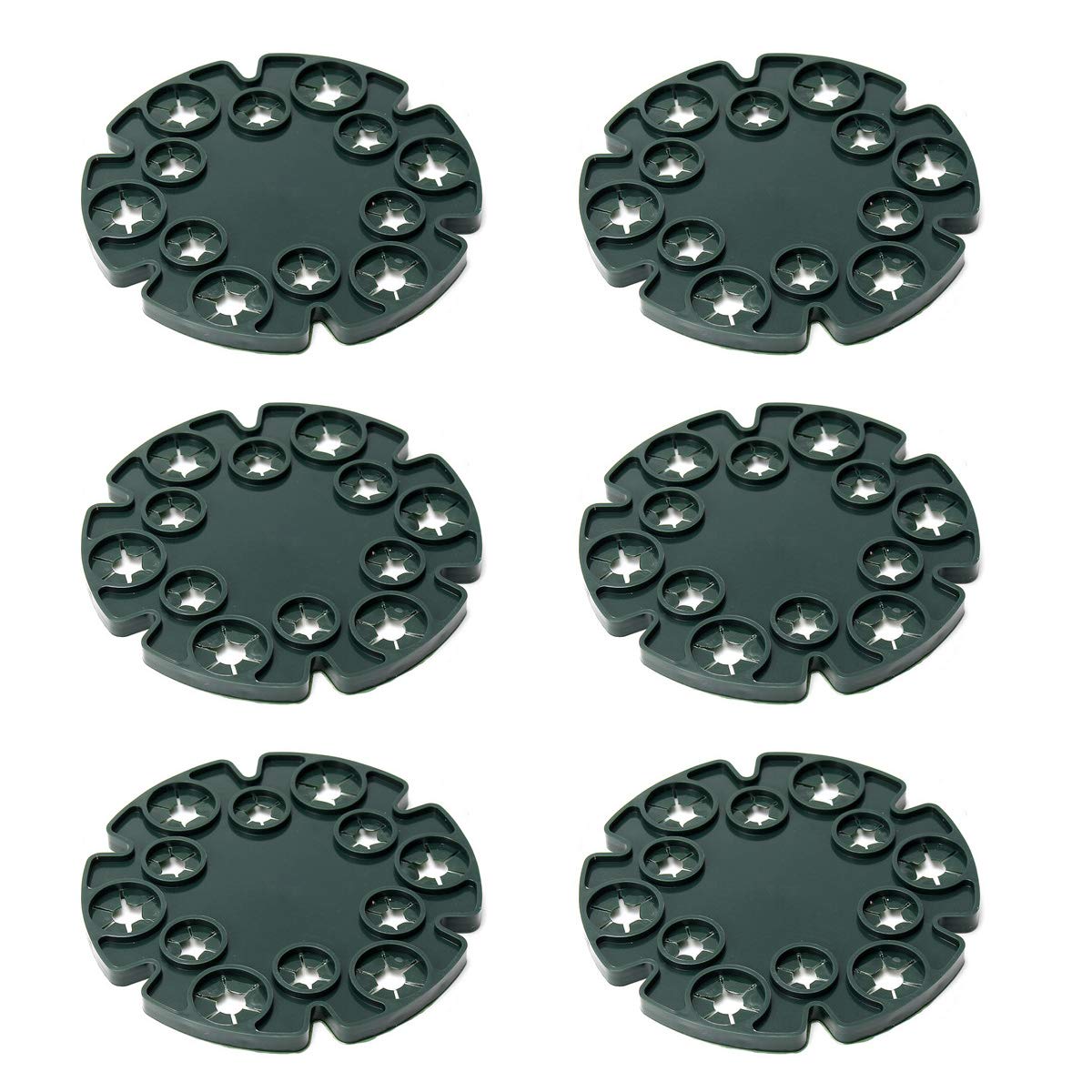 kungfu Mall 6 Piezas de Soporte para bastón de Wigwam para Soporte ...