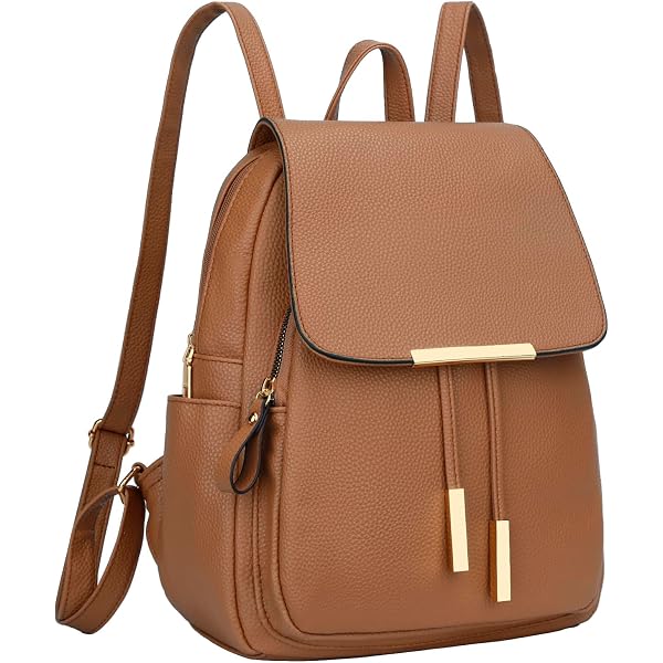 Jen & Co Studded Vegan Leather Convertible Backpack Purse Boho Festival Brown Vegan Leather | Amelia Backpack | Jen & Co. – Jen & Co main image 3