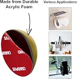CANOPUS Double Sided Adhesive Pads 25.4 mm Dia 8 pcs Heavy Duty view 5