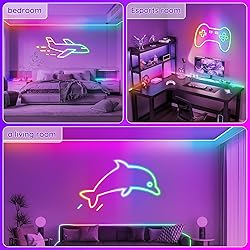 100FTNeon Rope Lights,Flexible Led Rope Lights