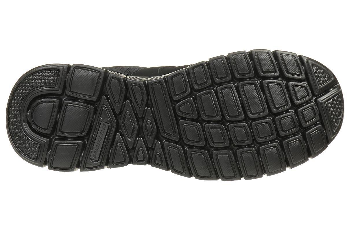 Skechers Burns- Agoura Herren Turnschuhe, Black, 47.5 EU