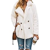 PRETTYGARDEN Women's Fashion Winter Coats Sherpa Fleece Faux Fur Shearling Oversized Trendy Jackets Warm Outerwear Clothing
