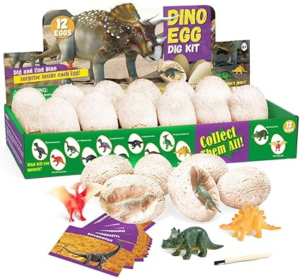 dig a dozen dino eggs kit