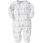 Kissy Kissy Baby Boys Noahs Print Footie - Blue