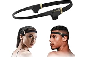 LC-dolida Headband Headphones for Sport Wireless Bluetooth Headphones, Open Ear Headphones with Premium Sound, Air Conduction Wireless Headphones for Running Workout Cycling