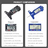GODESON Blue Digital Tyre Tread Depth Gauge 0-25.4mm Large LCD UK view 8