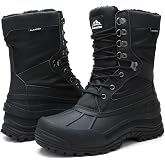 ALEADER Men's Waterproof Winter Snow Boots Thinsulate