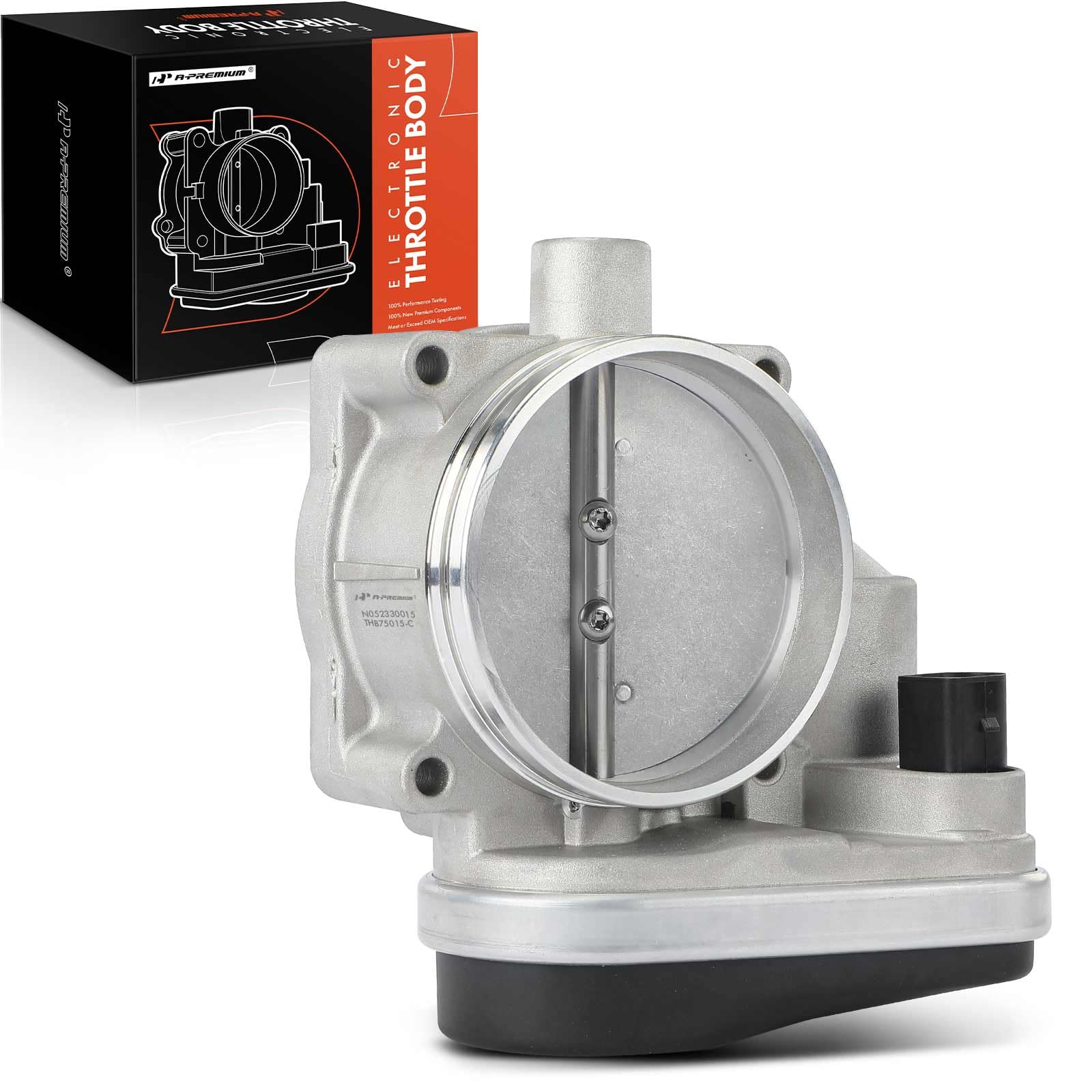 Photo 1 of A-Premium Electronic Throttle Body Compatible with BMW X5 2007-2010, 550i 2006-2010, 750i 2006-2008, 750Li 2006-2008, 650i 2006-2010, 4.8L - Replace# 13547535308