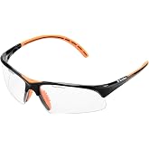 Tecnifibre "Absolute Protective Squash Eyewear/Eyeguard - Impact Resistant | WSF Approved Protective Eyeguards | Impact-Resistant Squash Glasses