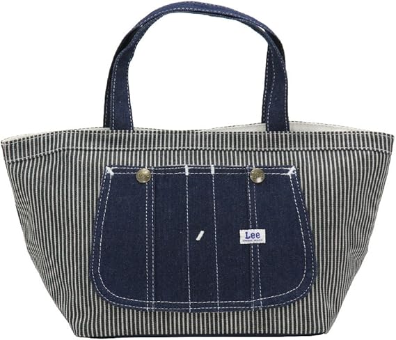 Amazon リー Lee トートバッグ デニム ミニトート オーバーオール メンズ レディース Lee 003 ホワイト ネイビー トートバッグ