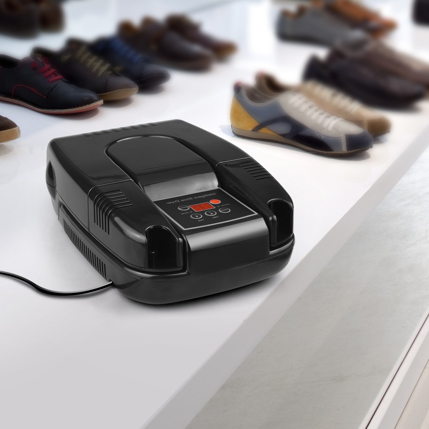 Shoe Dryer, YeaDing Boot Glove Foldable Dryer Electronic Intelligent Warmer Preventing Odor Mold Bacteria