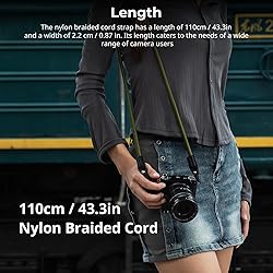 SMALLRIG Camera Neck Shoulder Strap, Adjustable