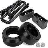 KSP Lift Kits Set for 1999-2006 Silverado Sierra 1500 2WD | 3"Front and 2" Rear Leveling Kit Fit for Che-vy GMC 2WD Truck, Include Front Lift Spacer Rear Lift Block and Extended U Bolts