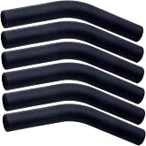 44 Pcs Silicone Straw Tips For 6mm Metal Straws – Black, Food Grade, Comfy & Safe To Bite (Straws Not Included) - View #13