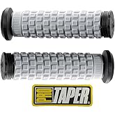Pro Taper 024859 Pillow Top ATV Handlebar Grips Black/Gray
