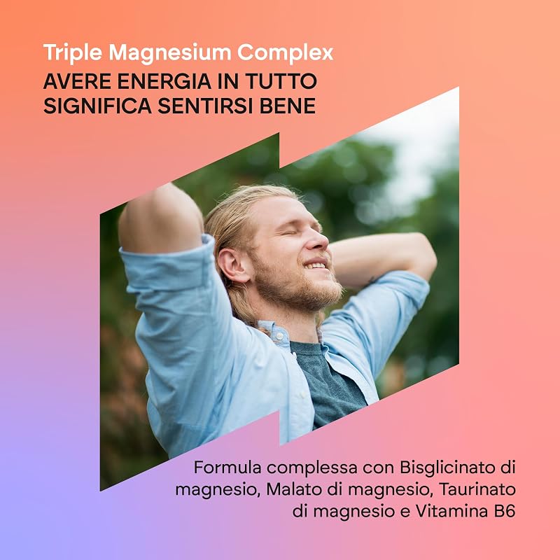 Triple Magnesio Completo - Bisglicinato Malato Taurato B6 — foto 2 di 6