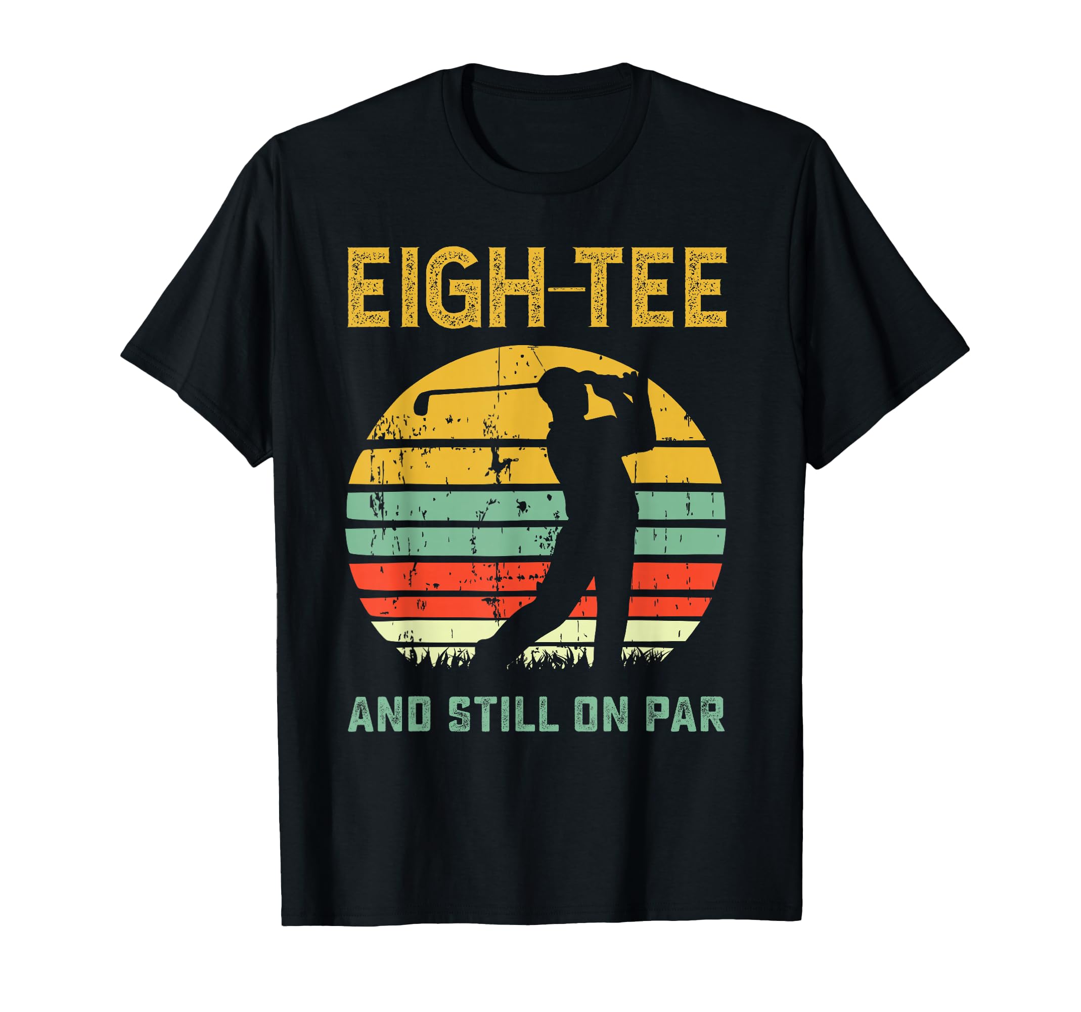 Photo 1 of Funny 80th Birthday Golf Pun Golfing 80 Year Old Golfer Tee T-Shirt, GREEN, SM 