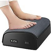 COMFIER Under Desk Foot Rest with Heat,Foot Warmer,Adjustable Home Gaming Desk Footstool,Memory Foam Support Cushion,Office C