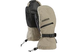 Burton Men’s Gore-TEX Insulated Mittens – Waterproof Winter Snowboard Mittens with Touch Screen Tech & Removable Liner