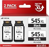 ATOPINK 2x PG-545XL Black Ink Cartridge for Canon Pixma TS TR MG MX iP2850 view 1