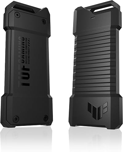 ASUS TUF Gaming AS2000 M.2 NVMe External SSD Enclosure USB-C 10Gbps IP68