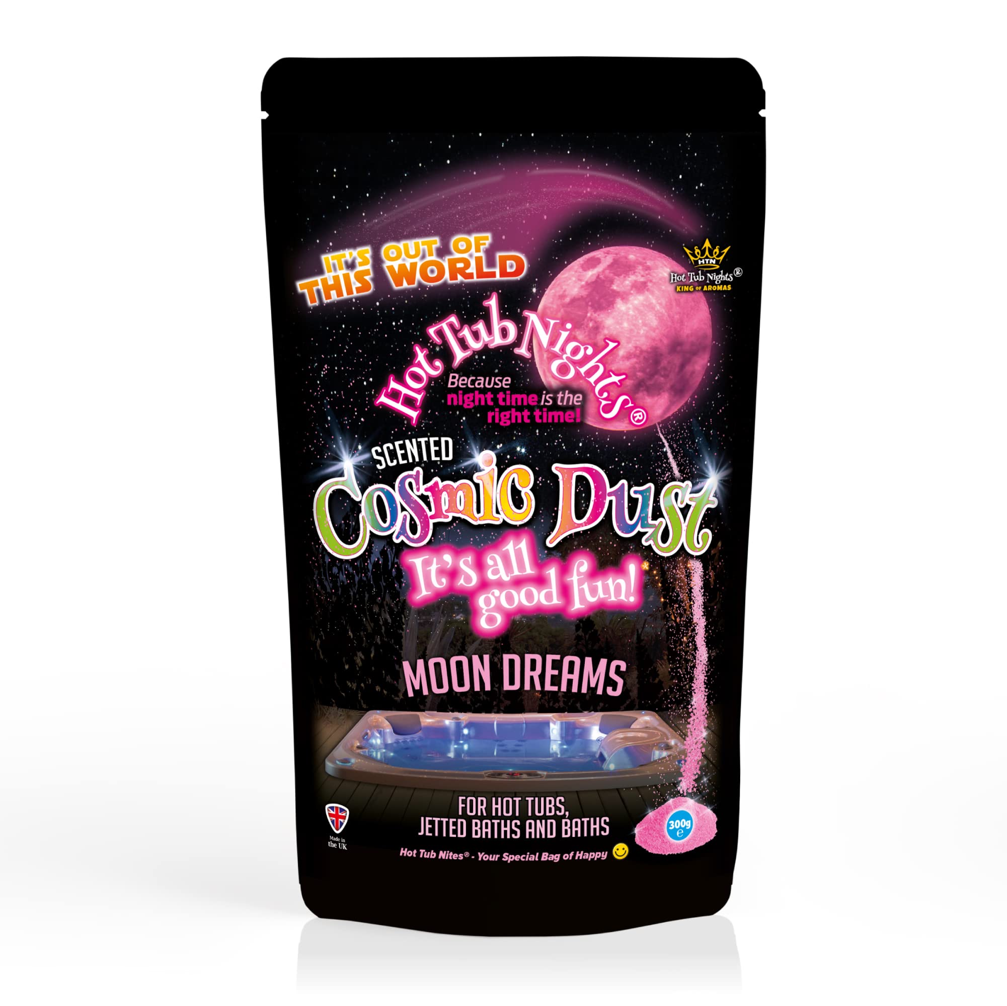 Hot Tub Nights Aromatherapy Cosmic Dust Moon Dreams 1 x (300g)