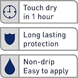 Dulux Quick Dry Satinwood Paint for Wood and Metal Timeless 750 ml view 3