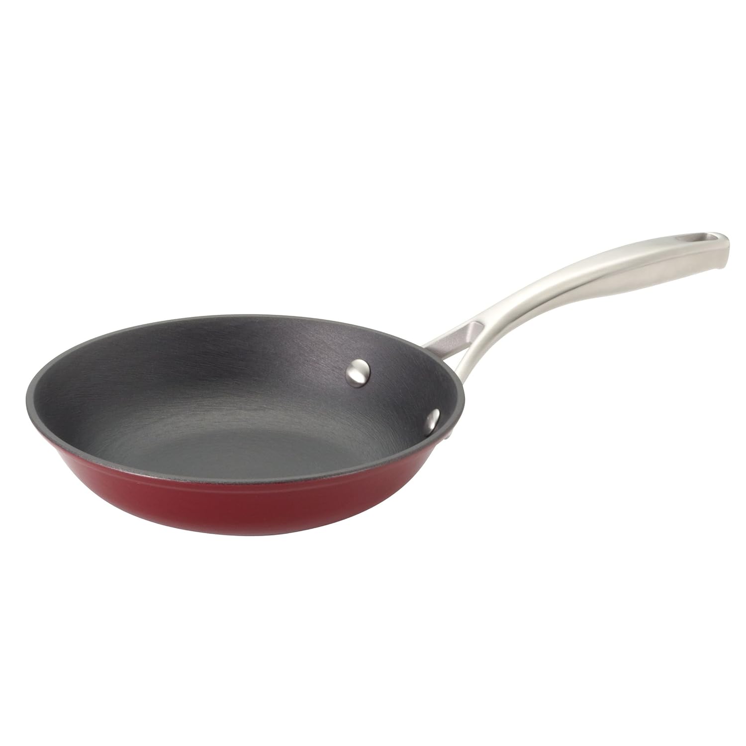 Guy Fieri 5099847 Light Weight Cast Iron Fry Pan, 8Inch, Red Amazon