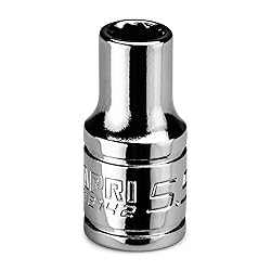Capri Tools 5.5 mm Shallow Socket, 1/4
