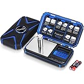 Fuzion TU-X Digital Pocket Scale, 200g/0.01g Gram Scale with 6 Units for Personal Hobbies, Small Scale for Food Ounces and Gr