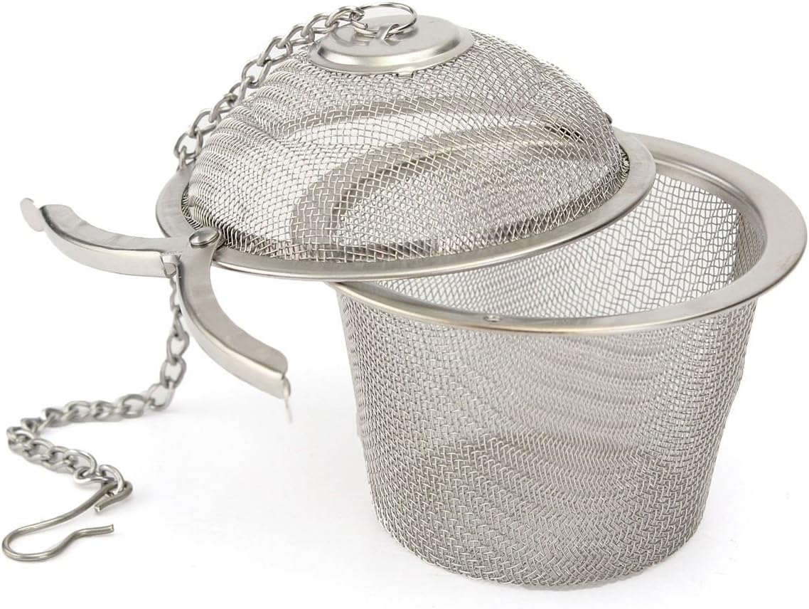 Maxeon Stainless Steel Tea Filter Infuser, 6.5 cm, Silver