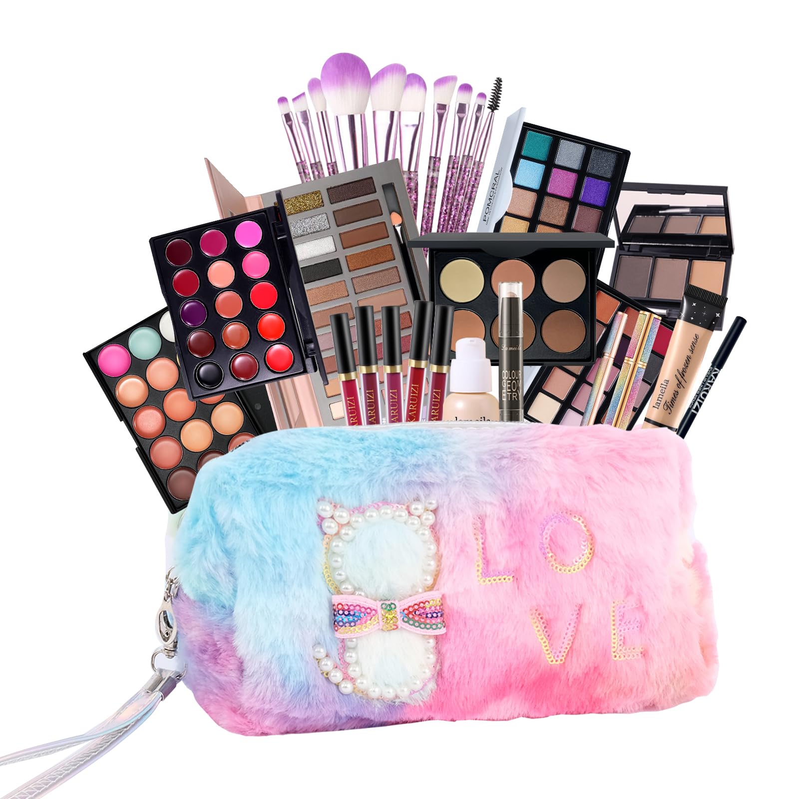 All in One Makeup Set for Women,Makeup Sets for Teens,Makeup Gift for Girls,teen,women,Travel Makeup Kit, Makeup Gift Set for Women,Girls