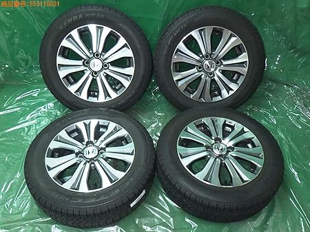 Amazon 中古 フリード 純正 15インチ ケンダ Kr36 アイステックネオ 4本 タイヤ ホイールセット 車 バイク