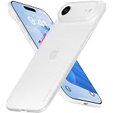 memumi for iPhone 17 Air Ultra Thin Case 0.3mm Lightweight [No-Case Feeling] Matte Hard Cover with Camera Protection for iPhone Air 2025 Slim Cover in Minimalist, Semi-Transparent Frosted White