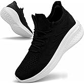 Pujcs Womens Sneakers Non Slip Walking Shoes Lightweight Tennis Shoes Breathable Running Shoes Gym Workout Mesh Sneakers