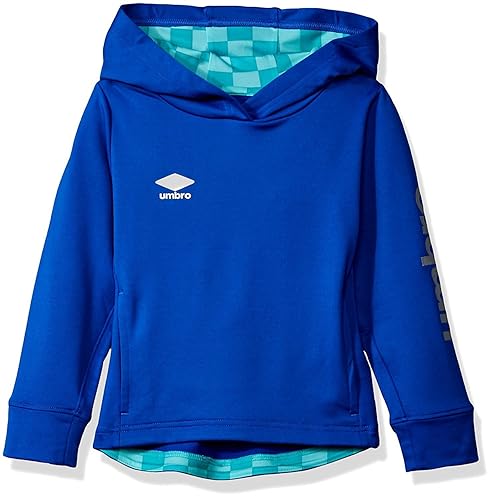 Umbro Girls Girls Pull Over Hood Lapis Blue/Blue Radiance Size 7/8