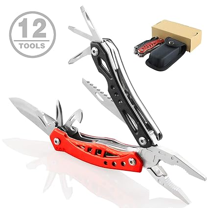 New South Multitool Multi Functions Knife 12 In 1