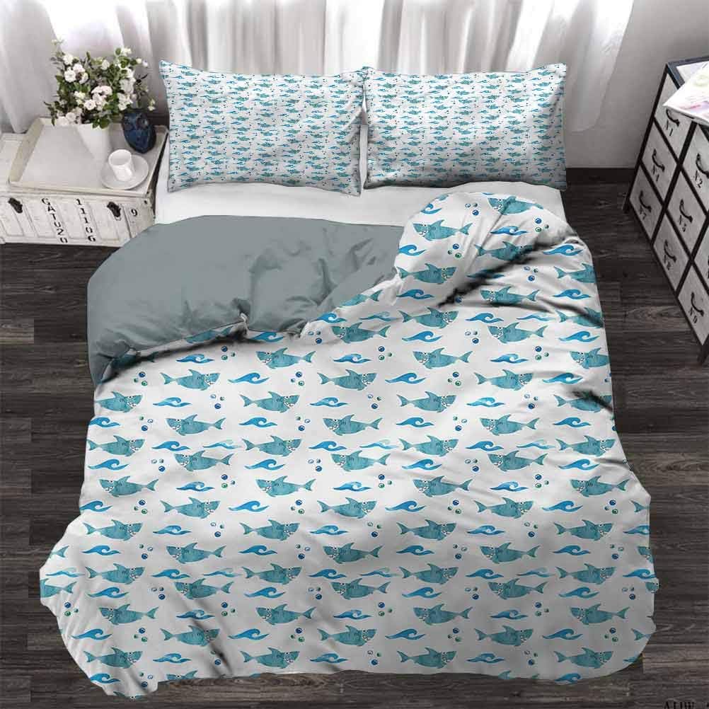 shark crib bedding