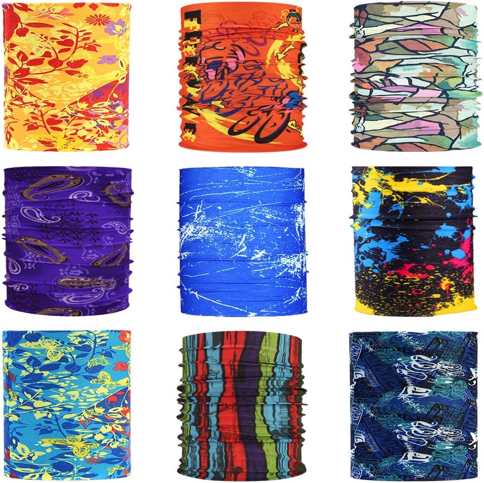 Sport Headwear Bandana - Snood Face Mask Face Bandanas Scarf - Headband Snoods For Men Sport