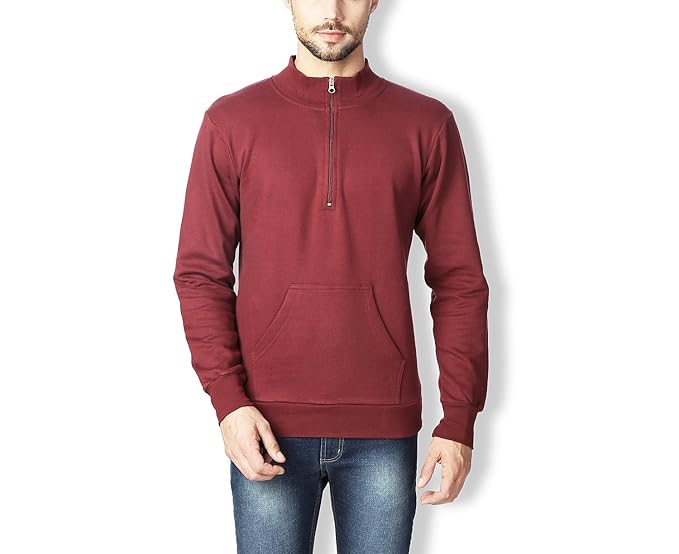 rodid full sleeve solid men's sweatshirt