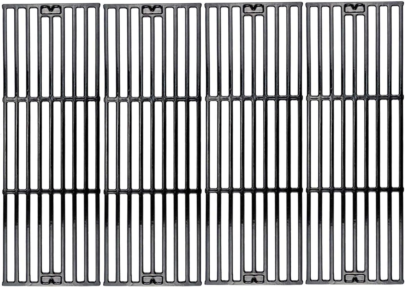 Hisencn Porcelain Coated Cast Iron Cooking Grates Replacement for Chargriller 2121, 2123, 2222, 2828, 3001, 3030, 3725, 4000, 5050, 5252, Set of 3, 19 3/4" Char griller Duo 5050 Grids : Garden & Outdoor