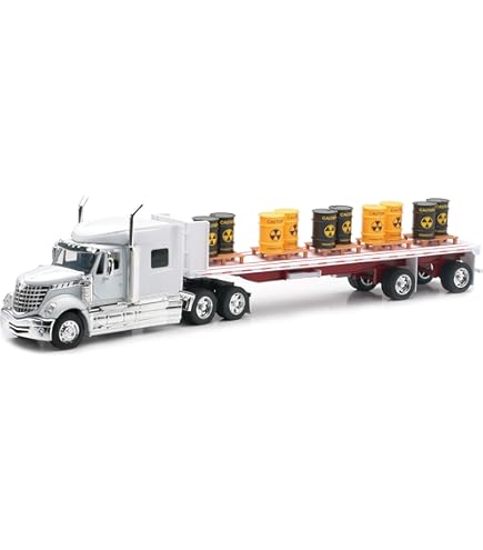 Amazon.com: New-Ray Volvo Tractor and Trailer VN-780 1/32