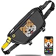 Divoom Sling Bag with LED Display, Crossbody Waterproof Shoulder Chest Backpack Cycling Travel Daypack for Men Women