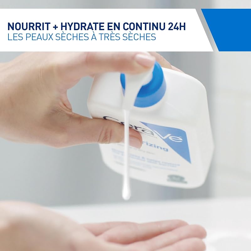 Lait Hydratant Corps Visage 24h Acide Hyaluronique Peaux Sèches 473ml