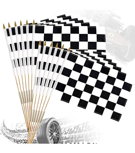 Red and White Check Flag 2' x 3' grommets