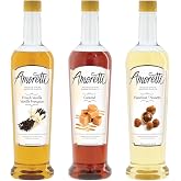 Amoretti - Classic Syrups 3 Pack - 25.4 Fl oz (Pack of 3)